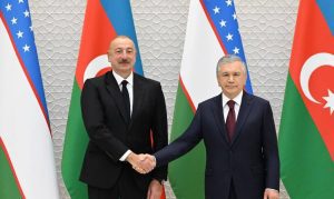 Uzbekistan and Azerbaijan Presidents Hold Historic Meeting, Sign Treaty on Allied Relations