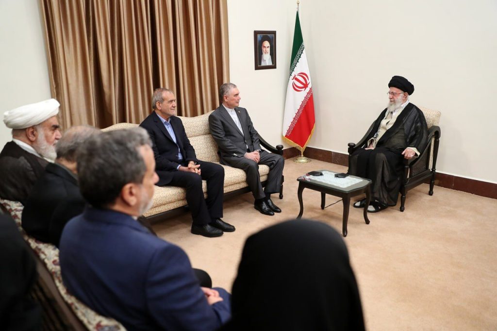 Gurbanguly Berdimuhamedov Meets with Iranian Supreme Leader Ayatollah Khamenei in Tehran