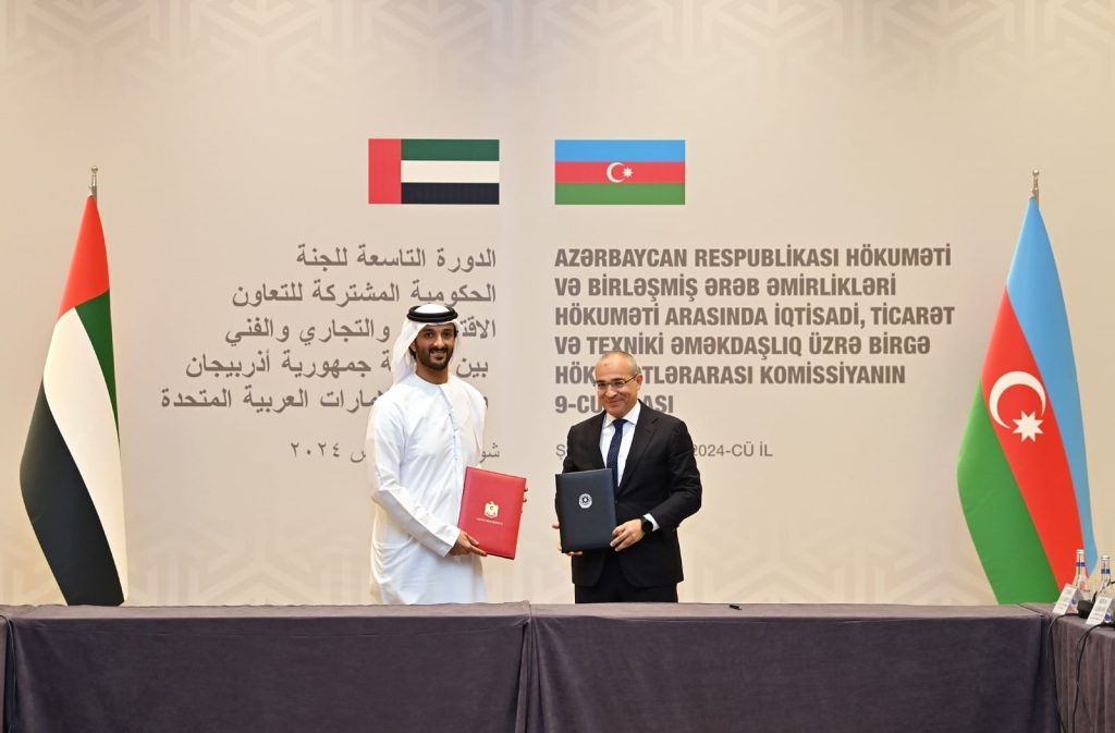 Ninth UAE-Azerbaijan Joint Intergovernmental Commission Session Held in Shusha