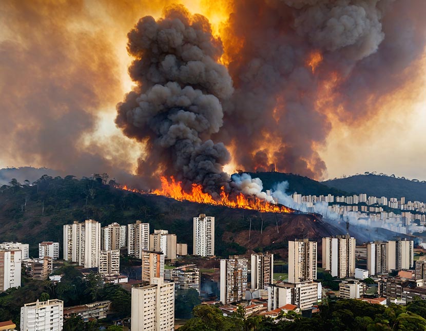 Wildfires Threaten 30 Cities in Sao Paulo State