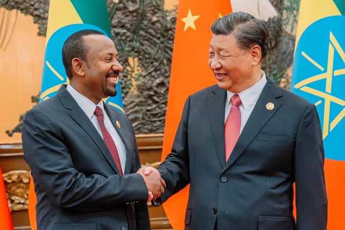 President Xi Jinping Meets Ethiopian Prime Minister Abiy Ahmed