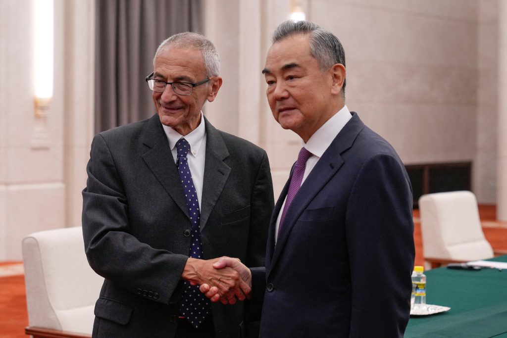 Wang Yi Meets with U.S. Senior Advisor John Podesta to Discuss Climate Cooperation