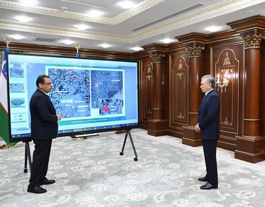 Shavkat Mirziyoyev Reviews Major Projects in Construction, Education, Tourism, and Industry