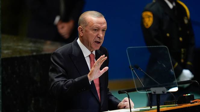 President Erdogan Calls for Global Recognition of Palestinian State at UNGA