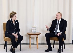 President Ilham Aliyev Meets with New Development Bank President Dilma Rousseff