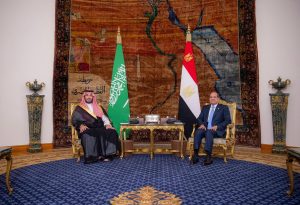 Saudi Crown Prince and Egyptian President Hold Strategic Talks