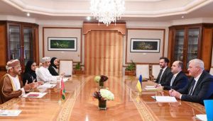 Oman's Foreign Minister Receives Ukrainian Counterpart for Diplomatic Talks