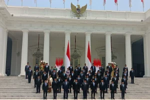 President Prabowo Inaugurates Red and White Cabinet Ministers for 2024-2029