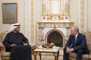 UAE President Attends Special Dinner Hosted by Putin in Moscow