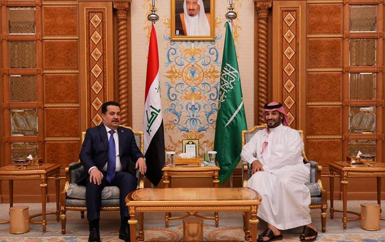 Saudi Crown Prince and Iraq's PM Discuss Bilateral Relations