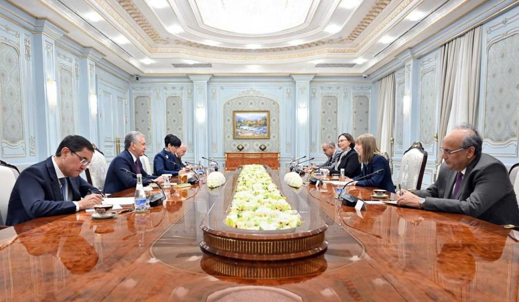 Shavkat Mirziyoyev Meets with World Bank Vice President to Strengthen Strategic Cooperation