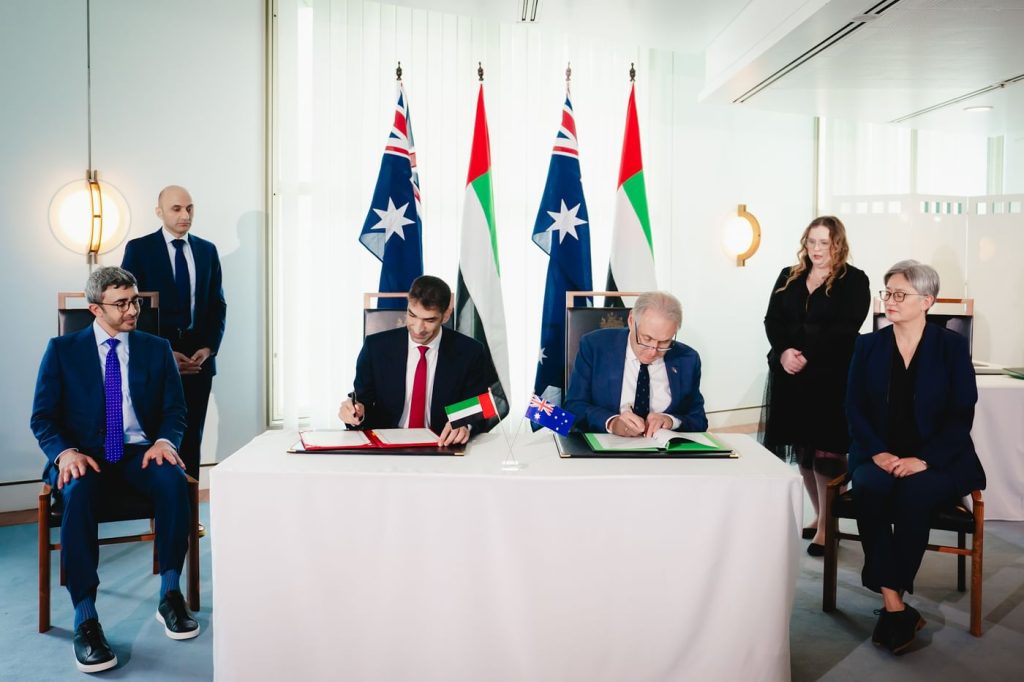 UAE and Australia