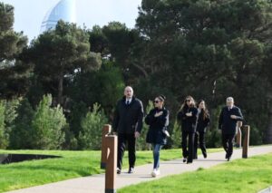 President Ilham Aliyev Inaugurates Renovated Central Botanical Garden in Baku