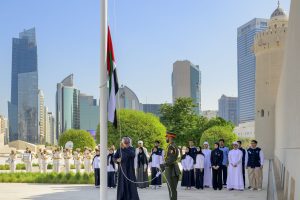 UAE President Sheikh Mohamed bin Zayed Commemorates Flag Day at Qasr Al Hosn