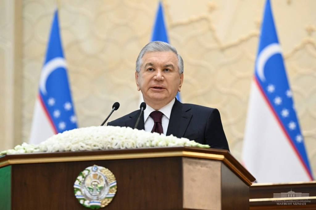 Shavkat Mirziyoyev Addresses Newly Formed Senate of the Oliy Majlis