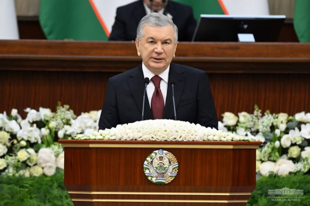 President of Uzbekistan participates in the session of the Legislative Chamber of Oliy Majlis