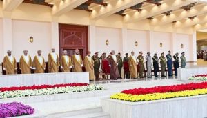 Sultan of Oman Presides Over Military Parade on Oman’s 54th National Day