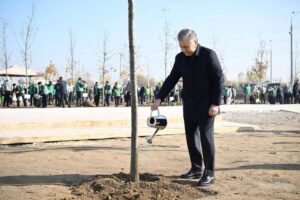 President Mirziyoyev Launches New Green Initiative Under Uzbekistan's "Yashil Makon" Project