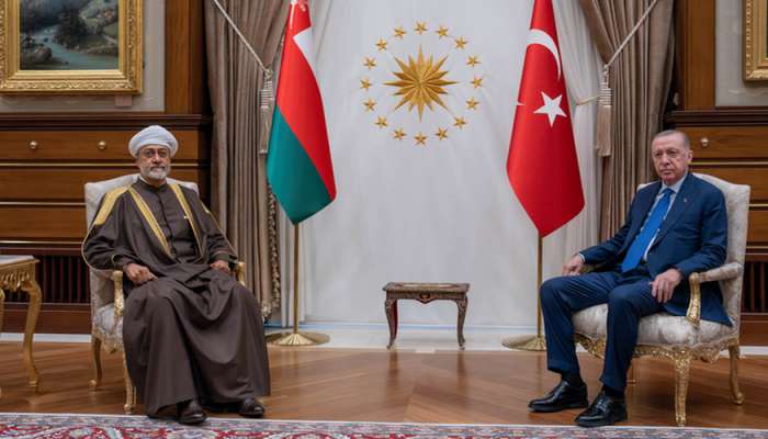 Sultan of Oman and Turkish President Hold Talks in Ankara