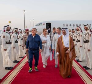 Tatarstan President Rustam Minnikhanov Arrives in Doha