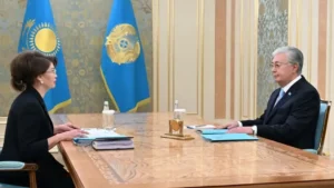 President Tokayev Receives Minister of Culture and Information Aida Balayeva