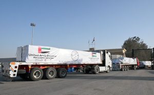 UAE Sends Additional Humanitarian Aid to Gaza as Part of "Operation Chivalrous Knight 3"