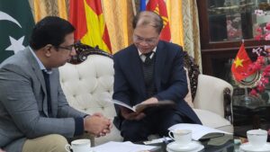 Mr. Khalid Taimur Akram Meets Vietnamese Ambassador to Discuss Mutual Cooperation