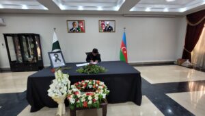 Renowned Poet and Expert Mr. Muhammad Ali Pasha Visits Azerbaijan Embassy to Offer Condolences Over Tragic Plane Crash