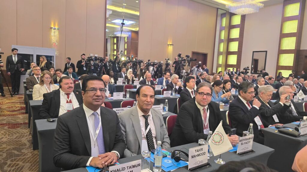 Mr. Khalid Taimur Akram participated in the Two-Day International Conference on “Right of Return: Ensuring Justice for Azerbaijanis Forcibly Displaced from Armenia” organized by the Western Azerbaijan Community on the December 5–6, 2024 at Baku, Azerbaijan