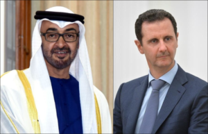UAE President Holds Phone Call with Syrian President Bashar Al-Assad