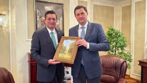 Farewell Call between the Ambassador and Belarusian Foreign Minister