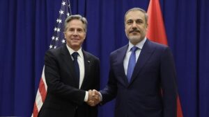 Fidan Holds Talks with US Secretary of State Antony Blinken on Regional Developments