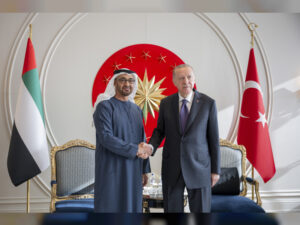 Erdogan, Sheikh Mohamed Discuss Regional Stability and Cooperation