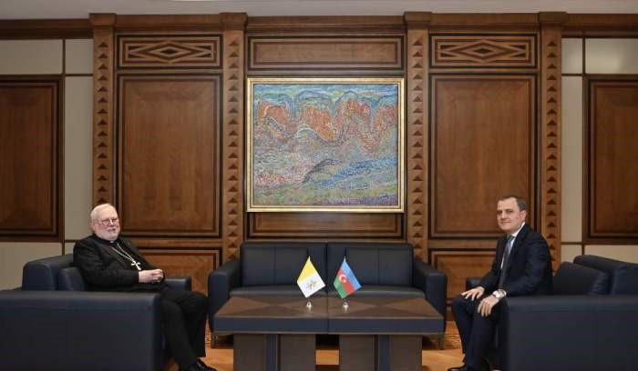 Azerbaijan's Foreign Minister Discusses Bilateral and Multilateral Cooperation with Holy See's Archbishop