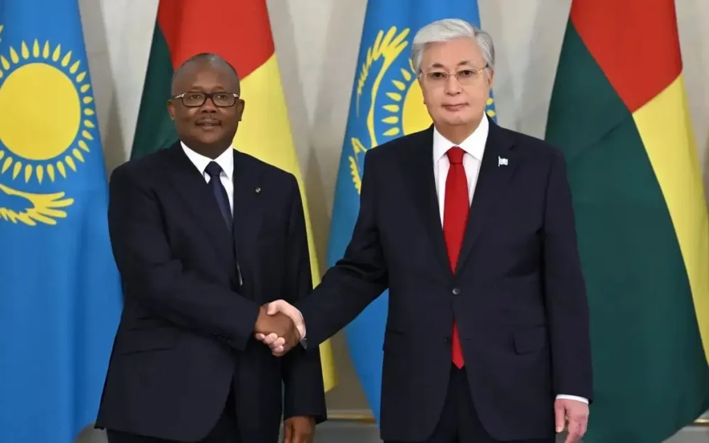 Kazakh and Guinea-Bissau Presidents Hold Talks to Strengthen Bilateral Relations