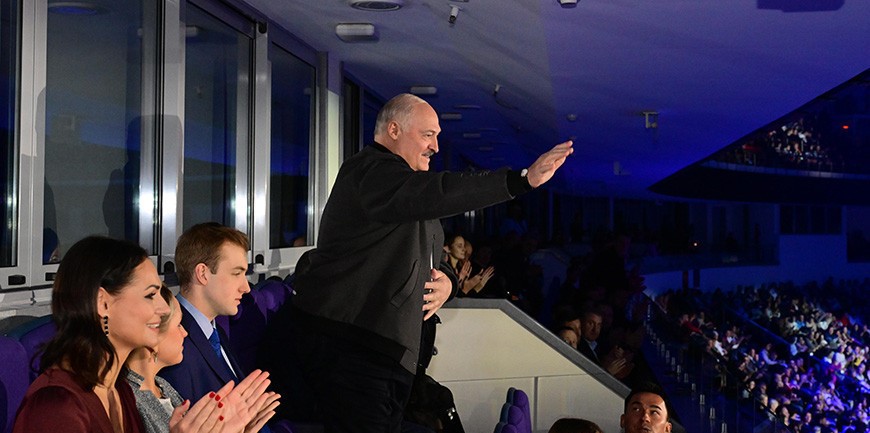 President Lukashenko Attends Grand Opening of "Time of Our Victories" Show at Minsk Arena