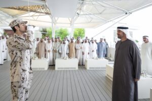 Sheikh Mohamed bin Zayed Congratulates Sheikh Mohammed bin Rashid bin Mohammed Al Maktoum on Prestigious Achievements