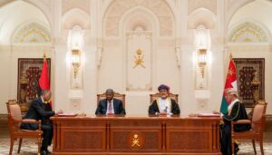 Sultan of Oman and Angola's President Joao Lourenco Attend Signing of Key Agreements