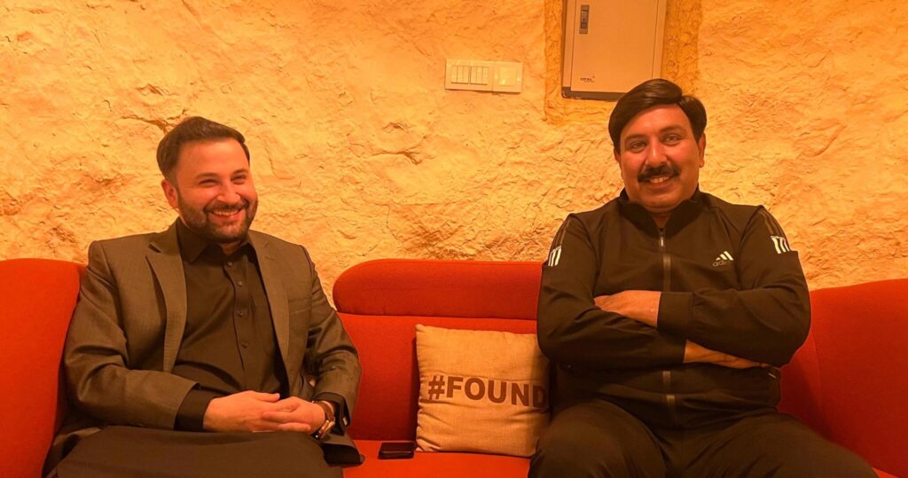Qaiser Nawab Meets MPA Ajmal Khan Chandia to Empower Muzaffargarh Youth
