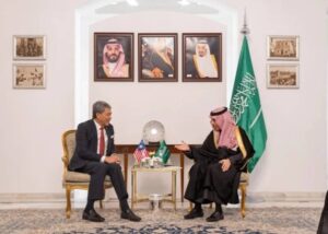 Saudi and Malaysian Foreign Ministers Hold Talks in Riyadh