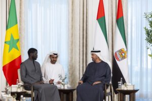 UAE President Hosts Senegalese President Bassirou in Abu Dhabi