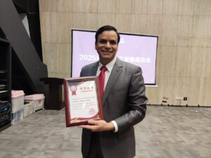 China Media Group has Given its Highest Honor “Excellent Award” to Pakistani Journalist Mr. Shahid Afraz Khan
