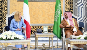 Italian Prime Minister Meloni Begins Official Visit to Saudi Arabia