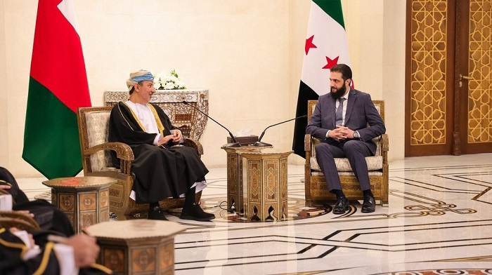 Oman Reaffirms Support for Syria in Meeting with Transitional Leader
