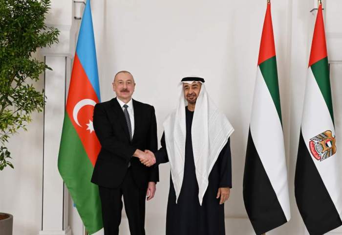 Azerbaijan and UAE Presidents Discuss Strategic Partnership and Cooperation in Abu Dhabi