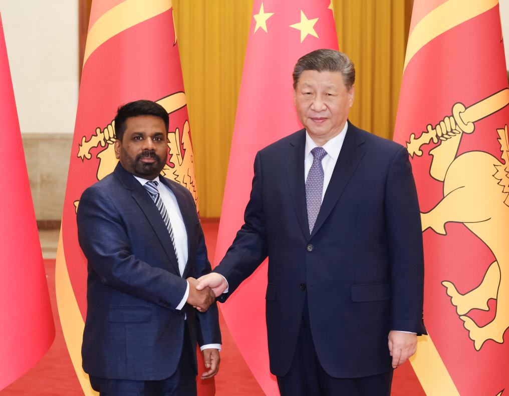 China Pledges Support for Sri Lanka’s Economic Development During State Visit