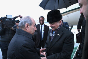 Prime Minister Shehbaz Sharif Arrives in Azerbaijan