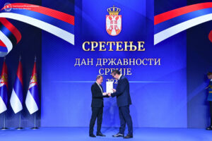 Jeyhun Bayramov Attends Serbia’s Statehood Day Reception in Belgrade