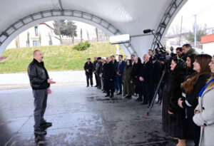 Karabakh and East Zangezur Undergoing Rapid Revival: President Aliyev