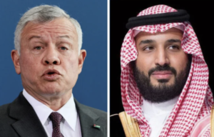 Jordan’s King Abdullah Praises Saudi Arabia’s Firm Support for Palestinian Rights